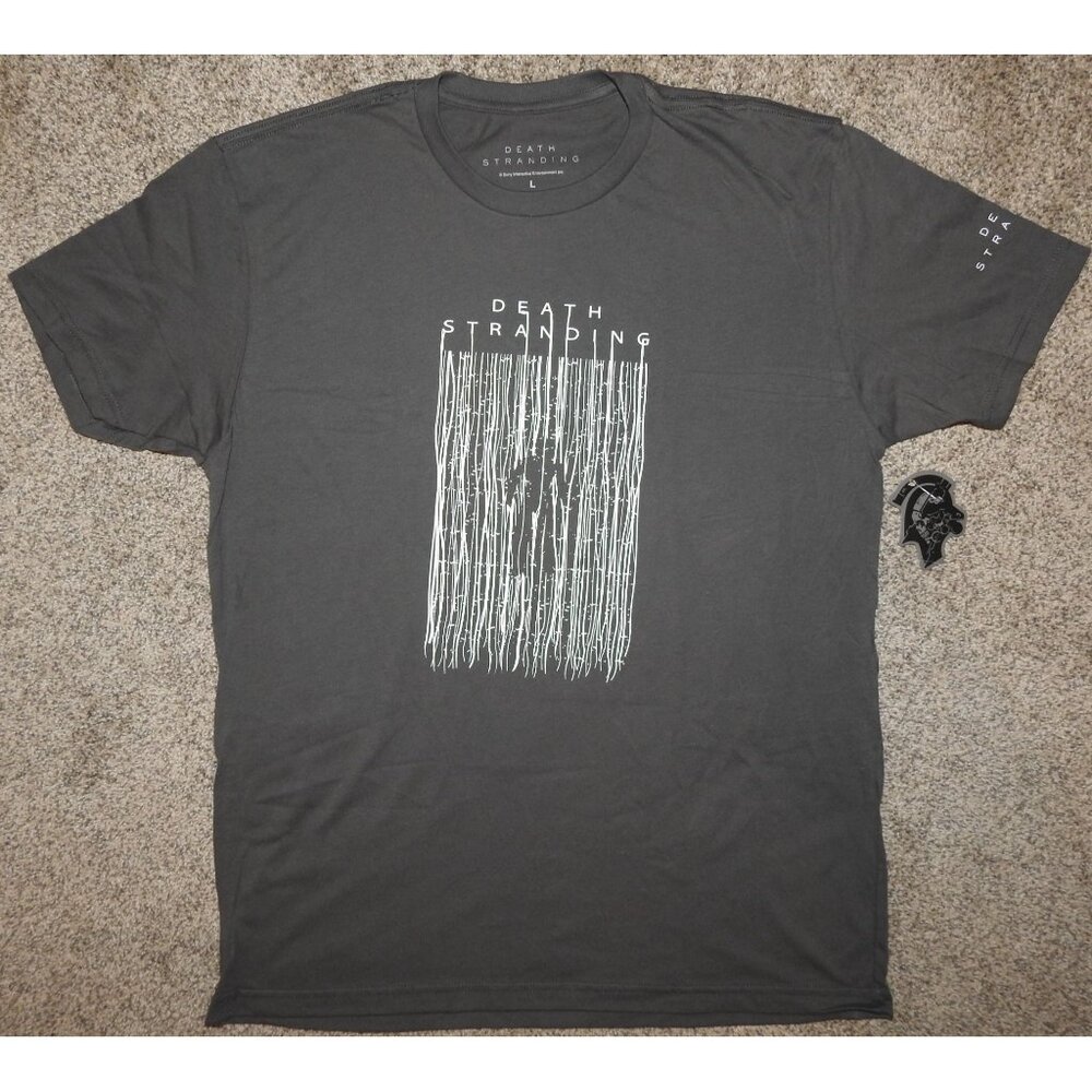 NWT Death Stranding Sony Hideo Kojima Short Sleeve T-Shirt Adult Large